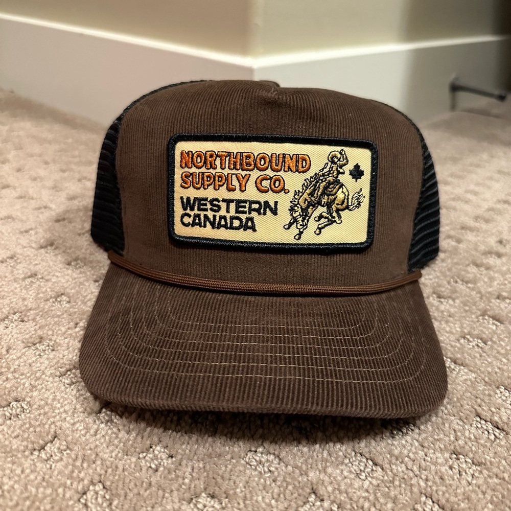 Brown Trucker Hat by
